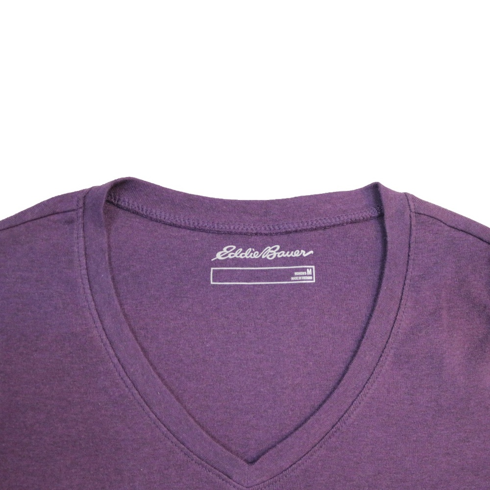 EDDIE BAUER Cotton V-Neck Tee